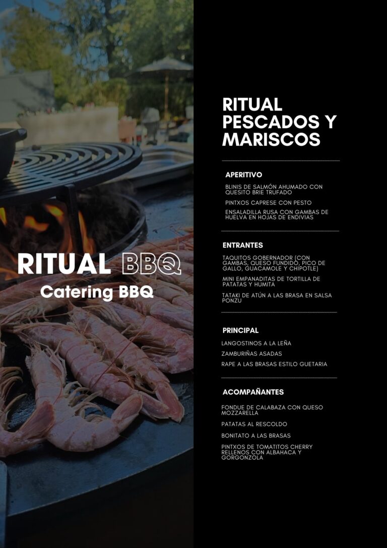 Menú Ritual vegetariano